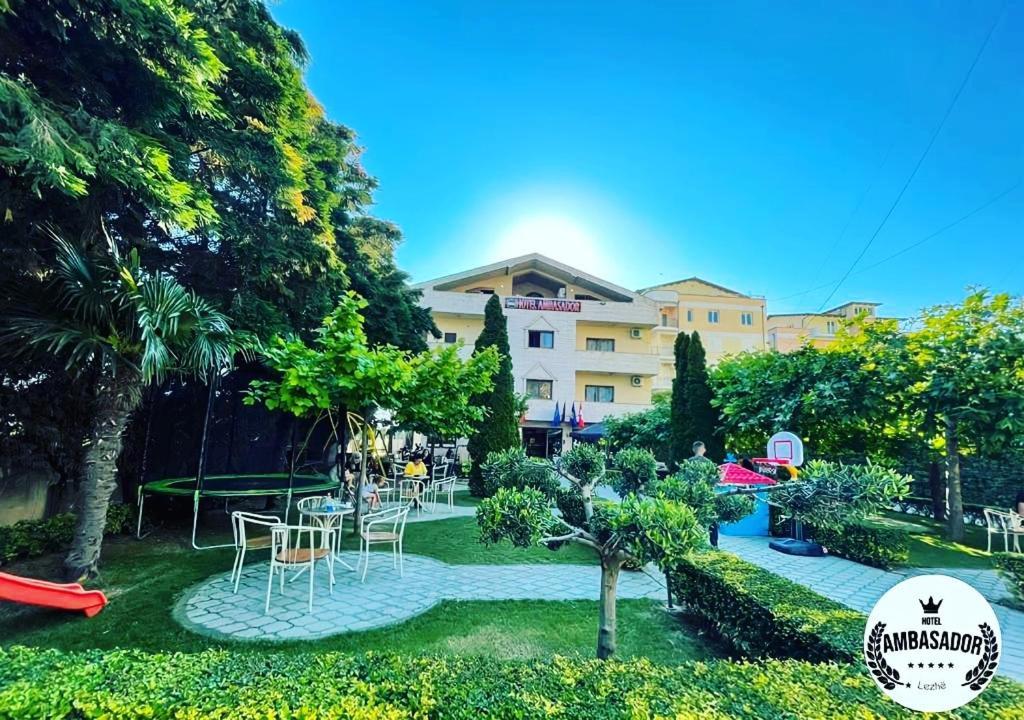 Hotel Ambasador Garden Lezhë 외부 사진